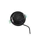 HEITRONIC LED Recessed spot DL8002 round swivelling 38° white 8,5W 720lm IP65 2700K + 4000K dimmable