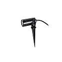 HEITRONIC Erdspießstrahler BURANO, IP44, 230V AC, GU10 LED max. 7W, mit 2m Anschlussleitung + Stecker