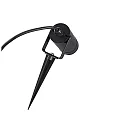 HEITRONIC Erdspießstrahler BURANO, IP44, 230V AC, GU10 LED max. 7W, mit 2m Anschlussleitung + Stecker