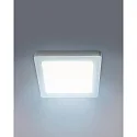 HEITRONIC LED Panel SELESTO, Clip-on System, 164mm, 12W, 3000/4000/6000K, 1100lm, square, IP20, white