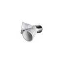 Lamp socket adapter plastic  DUO E27 to 2 x E27 max. 2 x 60W