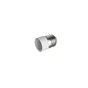 Lamp socket adapter plastic E27 to E14 max. 60W