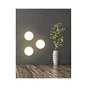 HEITRONIC wall and ceiling luminaire TELLA round IP65, anthracite 