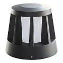 LED Wegbegrenzungsleuchte GOMERA, rund, 8,5W, 3000K, 200lm, IP65, mit Anfahrschutz, anthrazit