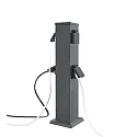 Energieverteiler BANGKOK, 4-fach, 40cm, anthrazit 