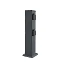 HEITRONIC Energieverteiler BANGKOK, 4-fach, 40cm, anthrazit 
