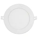 LED Einbaudownlight LE MANS, rund, 12W, 3000/4000/6000K, 1000lm, IP44, dimmbar, weiß