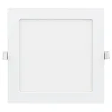 HEITRONIC LED Einbaudownlight LE MANS, eckig, 12W, 3000/4000/6000K, 1000lm, IP44, dimmbar, weiß