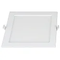 LED Einbaudownlight LE MANS, eckig, 20W, 3000/4000/6000K, 1800lm, IP44, dimmbar, weiß