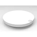 HEITRONIC LED Wand-/Deckenleuchte ALLROUNDER, Ø 23cm, 20W 3000 1800lm 110°, Aufbau + Einbau, schaltbar, weiß, mit IR-Sensor