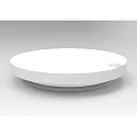 HEITRONIC LED Wand-/Deckenleuchte ALLROUNDER, Ø 23cm, 20W 3000 1800lm 110°, Aufbau + Einbau, schaltbar, weiß, mit IR-Sensor