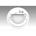HEITRONIC LED Wand-/Deckenleuchte ALLROUNDER, Ø 23cm, 20W 3000 1800lm 110°, Aufbau + Einbau, schaltbar, weiß, mit IR-Sensor