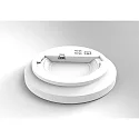 LED Wand-/Deckenleuchte ALLROUNDER, Ø 23cm, 10/15/20W (Multipower) 3000/4000/5700K (CCT) , weiß, mit IR-Sensor