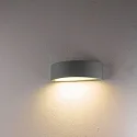 HEITRONIC outdoor wall luminaire HOJA up / down E27 IP54, powder coated, white 