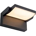 LED Außenwandleuchte ARONA, IP54, 230V, 12.5W 3000K 750lm, Diffusor 340° drehbar, Alu-Druckguss / PC, anthrazit