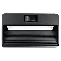 Solar LED Wandleuchte MELILLA, IP54 Down, 1.5W 3000K 180lm, mit IR-Sensor, Alu-Druckguss/Glas, anthrazit