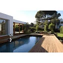 HEITRONIC LED Outdoor Wandeinbauleuche MURANO, mit Steckdose, 7W, 3000K, 190lm, IP54, anthrazit