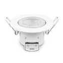 HEITRONIC recessed luminaire DL7003 round, CCT Switch IP44, white dimmable 5,5W 540/600/580lm 3000/4000/6500K 38° CRI >80