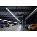 LED Feuchtraum-Wannenleuchte SNAKE, IP65 IK06, CRI80, schaltbar, schlagfest, 120cm, 25W 2500lm 4000K 120°