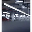 LED Feuchtraum-Wannenleuchte SNAKE, IP65 IK06, CRI80, schaltbar, schlagfest, 120cm, 25W 2500lm 4000K 120°