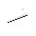 LED Pendel-/Anbauleuchte LINEAR, 31W, 4000K, 4000lm, UGR13, CRI90, IP20, direkt, 150cm, weiß
