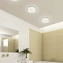 LED Ceiling luminaire LIV 15 LED Bathroom luminaire, IP30, white matt