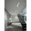 Helestra LED Deckenstrahler RIWA, 1-flammig, IP20, 8W 2700K 480lm 30°, CRi >90, dimmbar, verstellbar, mattschwarz