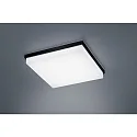 LED Bad-Deckenleuchte COSI 315, IP30, 26W 2900K 1840lm, CRi >90, dimmbar, Glas satiniert + poliert, mattschwarz