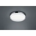 LED Bad-Deckenleuchte TANA 28, Ø 28cm, IP44, 18W 2900K 870lm, CRi >90, Glas teilsatiniert, chrom