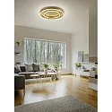 LED Deckenleuchte SONA, IP20, Ø 40cm, 1-fach, 24W 2900K 2040lm, CRi >90, dimmbar, Stahl / Acryl