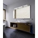 Helestra LED Wandleuchte / Spiegelleuchte GAIA 99, IP44, 99cm, 18W 2700-6400K 1070lm, CRi >90, mit Fernbedienung, dimmbar, chrom