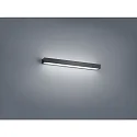 LED Wandleuchte / Spiegelleuchte THEIA 60, IP44, Direkt/Indirekt, 60cm, 19W 2900K 980lm, CRi >90, schaltbar, mattschwarz