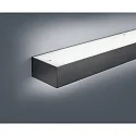 Helestra LED Wandleuchte / Spiegelleuchte THEIA 90, IP44, Direkt/Indirekt, 90cm, 25W 2900K 1410lm, CRi >90, schaltbar, mattschwarz