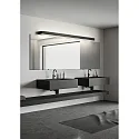 Helestra LED Wandleuchte / Spiegelleuchte THEIA 90, IP44, Direkt/Indirekt, 90cm, 25W 2900K 1410lm, CRi >90, schaltbar, mattschwarz