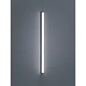 bath luminaire PONTO IP44, black matt, white 
