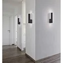 Helestra LED Wall luminaire NEX LED, IP20, black matt