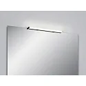 LED Wandleuchte / Spiegelleuchte LADO-S 60, IP44, 12W 2900K 1040lm, CRi >90, schaltbar, mattschwarz