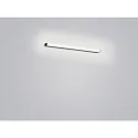 Helestra LED Wandleuchte / Spiegelleuchte LADO-S 60, IP44, 12W 2900K 1040lm, CRi >90, schaltbar, mattschwarz
