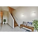 Helestra wall luminaire LUZ rotatable, direct / indirect, with diffuser IP20, white matt dimmable