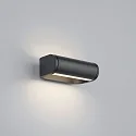 LED Wandleuchte LUZ, IP54, direkt / indirekt (drehbar), 9W 2700K 850lm, CRi >90, dimmbar, satiniert, mattschwarz