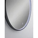 Helestra LED Wandspiegel VIDO, IP44, Ø 60cm, direkt, 27W 27000-6500K, CRi >90, mit Touch-Sensor + Spiegel-Heizung