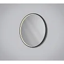 Helestra LED Wandspiegel VIDO, IP44, Ø 60cm, direkt, 27W 27000-6500K, CRi >90, mit Touch-Sensor + Spiegel-Heizung