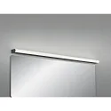 Helestra Wandleuchte PONTO-S, IP44, 120cm, direkt, 20W 3000/4000K 1940lm, CRi >90, schaltbar, Acryldiffusor weiß, mattschwarz