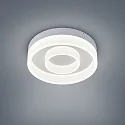 LED Bad-Deckenleuchte LIV 30, IP30, Ø 30cm, 2-fach, 36W 2900K 2340lm, CRi >90, dimmbar, mattweiß
