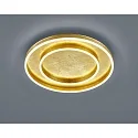 LED Ceiling luminaire SONA LED, 59,5cm, IP20, gold leaf