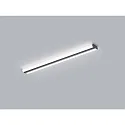 LED Wand-/Deckenleuchte LOOM, 90cm, 36W, 3000/4000K, 4060lm, IP44, CCT, mattschwarz