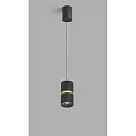 pendant luminaire ROK 1 flame, adjustable, direct / indirect, focusable IP20, gold matt, black matt dimmable