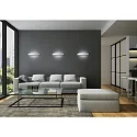 LED Wall luminaire YONA LED, 27,5cm, IP20, white matt