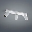 LED Deckenstrahler RIWA, IP20, 3-flammig, 24W 2700K 1440lm 30°, CRi >90, dimmbar, mattweiß