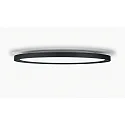 Helestra ceiling luminaire DAWA Ø 54CM CCT Switch, direct / indirect IP20, black matt dimmable
